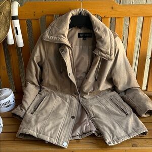 Fur/polyester/nylon Lined Jacket